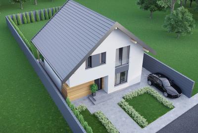 Casă cu 3 camere cu Teren 500 Mp în Roșu - 1