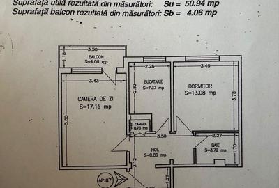 Apartament cu 2 camere decomandat, mobilat în Central - 3
