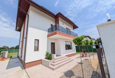 Casa 4 camere 130mp | 0 comision | Balotesti Saftica | 700mp teren | panouri