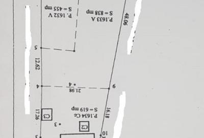 Teren Construcții intravilan de 1912 mp, în Central