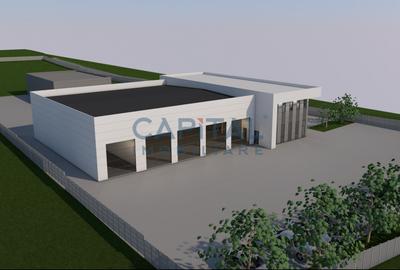 Fara comicion! Teren 10000 mp, front 60 m la DN, A/C HALA service auto, Iclod CJ - 3