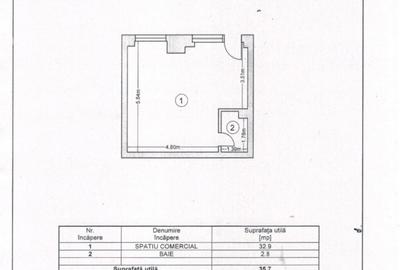 Spa?iu Comercial 35 mp Zona Stadion Vad Excelent - 3