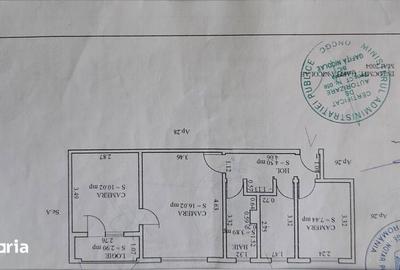 Apartament cu 3 camere semidecomandat în ICIL