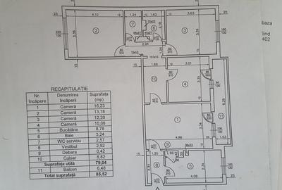 Apartament 4 Camere , et.3/4, Berceni-Racovita - 15