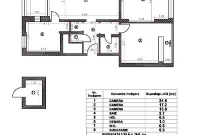 Calea Victoriei - Piata Amzei, etaj 1/7, renovat integral, 86 mp - 12