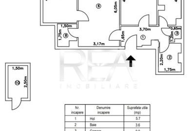 3 camere 10/10, bloc 1980, anvelopat-Drumul Taberei - 13