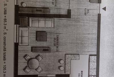 Apartament cu 2 camere semidecomandat în Central - 2