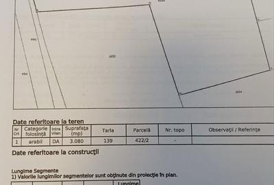 Teren de 803 mp, în Copăceni - 2