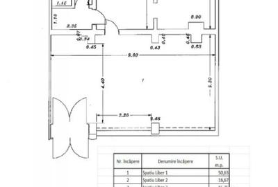 Spațiu comercial, de 96 mp, în Central - 6