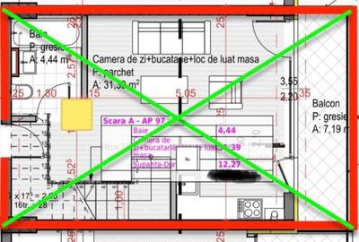 Apartament cu 2 camere semidecomandat în Sopor - 2