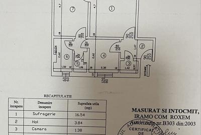 Apartament cu 2 camere în Radu Negru