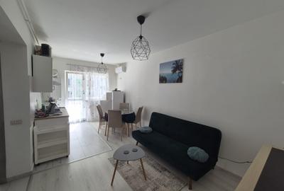 Apartament cu 2 camere semidecomandat, mobilat în Chiajna