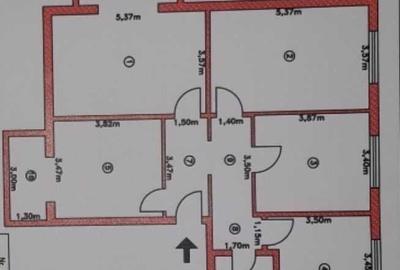 Apartament cu 4 camere decomandat în Apusului - 8