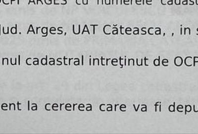 Teren de 2200 mp, în Căteasca - 1