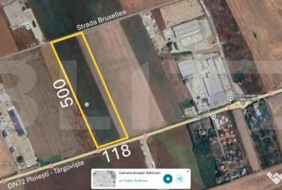 Teren de 59000 mp, în Ariceștii Rahtivani