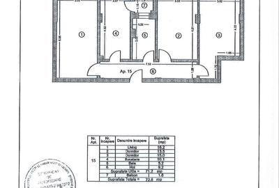 Apartament cu 3 camere decomandat, mobilat în Popești-Leordeni - 13