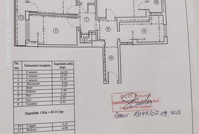 Apartament cu 3 camere decomandat în Pantelimon - 7