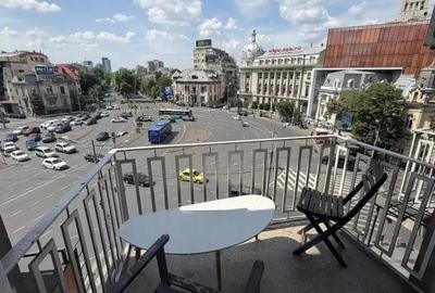 Apartament cu 3 camere semidecomandat, mobilat în P-ța Romană