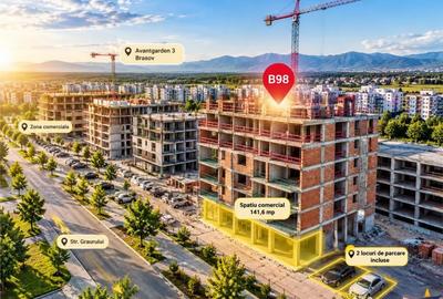 Spațiu comercial, de 142 mp, în Avantgarden