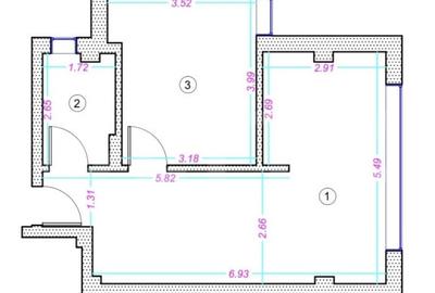 Apartament cu 2 camere semidecomandat în Grigorescu - 1