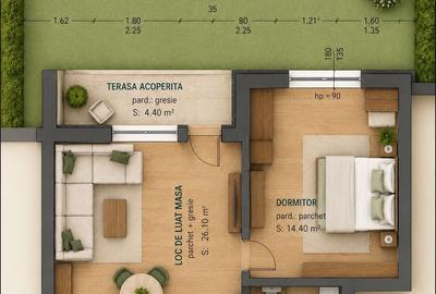 Apartament cu 2 camere în Șelimbăr