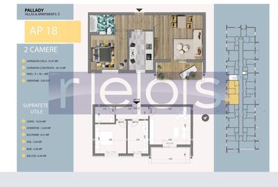 Apartament cu 2 camere decomandat în 1 Decembrie 1918 - 10