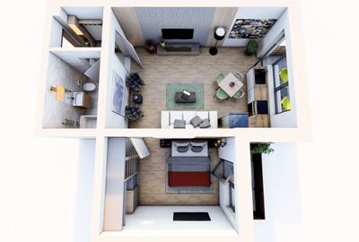 Apartament cu 2 camere în Sânpetru