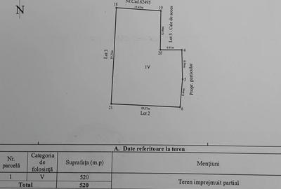 Teren de 808 mp, în Țuțora - 1