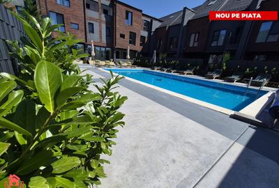 Apartament cu 3 camere semidecomandat, mobilat în Pipera