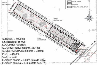 Teren Construcții intravilan de 1000 mp, în Cornetu - 1