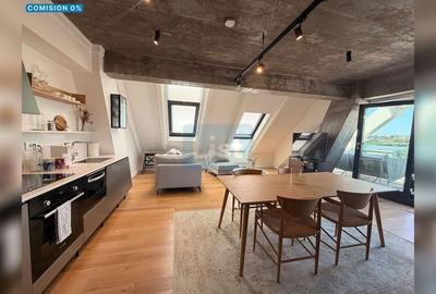 Penthouse cu 3 camere, mobilat în Central - 1