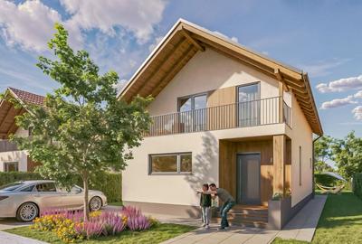 Casă individuală cu 3 camere cu Teren 400 Mp în Sânpetru - 1