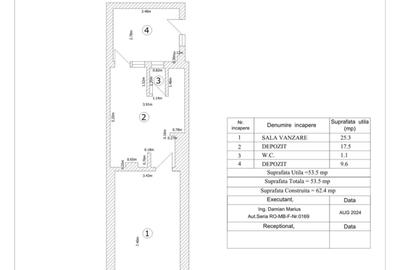 Spațiu comercial, de 53.5 mp, în Theodor Pallady - 2
