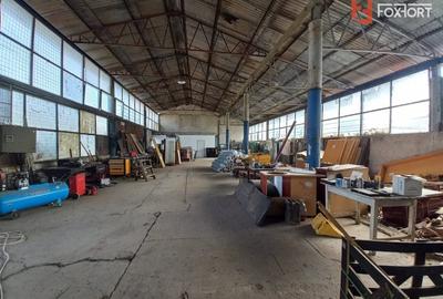Spațiu industrial, de 1,200 mp, în Buziașului