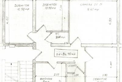 Apartament cu 4 camere decomandat în Gheorgheni