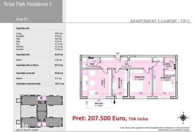 Apartament cu 2 camere în Militari - 9