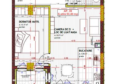 Apartament cu 2 camere semidecomandat în Florești - 8