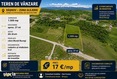 Teren de 1300 mp, în Central