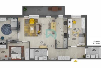 Apartament cu 4 camere în Șelimbăr