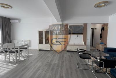 Apartament cu 2 camere semidecomandat, mobilat în Nord
