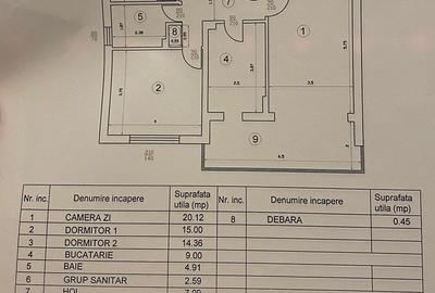 Apartament cu 3 camere semidecomandat în Berceni - 7