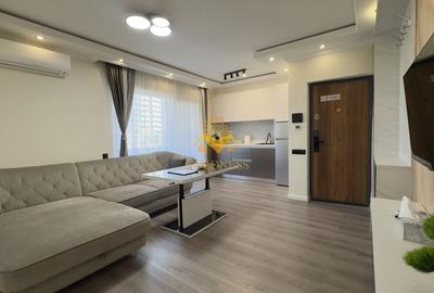 Apartament cu 2 camere semidecomandat, mobilat în Între Lacuri