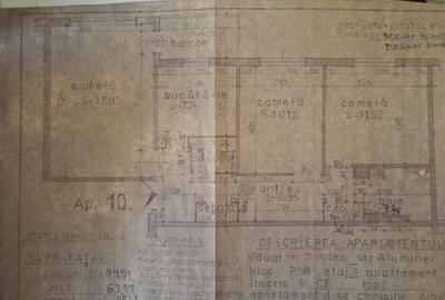 Apartament cu 3 camere decomandat în Calea Aradului