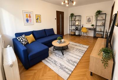 Apartament cu 2 camere semidecomandat, mobilat în Dristor