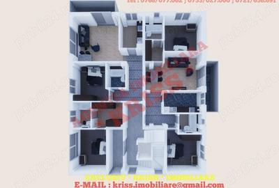 Apartament cu 2 camere decomandat în Trivale