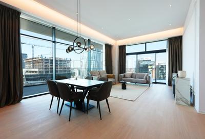 Apartament cu 4 camere semidecomandat, mobilat în Floreasca