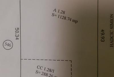 Teren de 1417 mp, în Central - 10