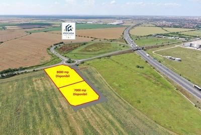 Teren Construcții intravilan de 8000 mp, în Sud-Est - 1