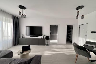Apartament cu 3 camere semidecomandat, mobilat în Giroc