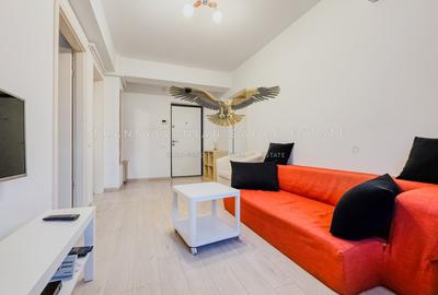 Apartament cu 2 camere semidecomandat, mobilat în Între Lacuri